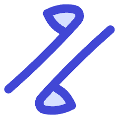 Triangle Arrow Transfer Diagonal 1 Icon from Flex Duo Set