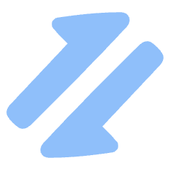 Triangle Arrow Transfer Diagonal 1 Icon from Plump Flat Set