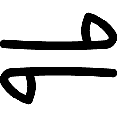 Triangle Arrow Transfer Horizontal 1 Icon from Flex Line Set