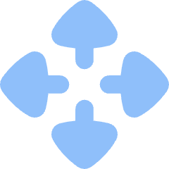 Triangle Arrows Open With Icon from Flex Flat Set