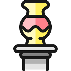 Museum Art Icon from Ultimate Colors Set