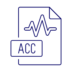 File Sound Acc Illustration from UX Line Set
