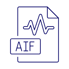 File Sound Wav Illustration from UX Line Set