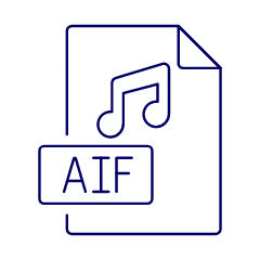 Format File Aif Illustration from UX Line Set