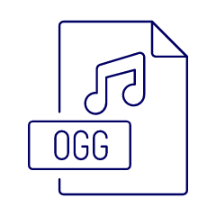 Format File Ogg Illustration from UX Line Set
