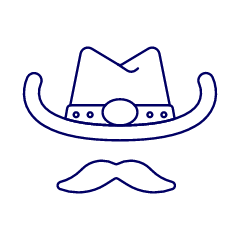 Cowboy Illustration from UX Line Set