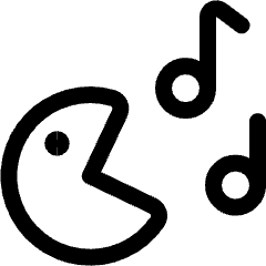 Music Genre Pacman Icon from Ultimate Regular Set