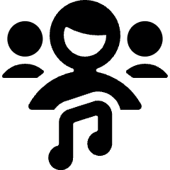 Music Genre Team Icon from Ultimate Bold Set