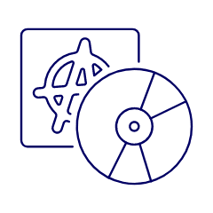 Rock Vinyl Illustration from UX Line Set