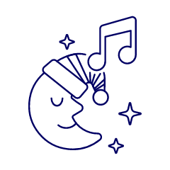 Sleep Playlist Illustration from UX Line Set