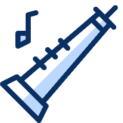 Clarinet Icon from Cyber Duotone Set