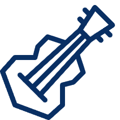 Guitar Icon from Cyber Line Set
