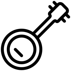 Instrument Banjo Icon from Ultimate Light Set