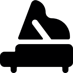 Instrument Classical Piano Icon from Ultimate Bold Set