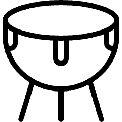 Instrument Dholak 1 Icon from Ultimate Light Set