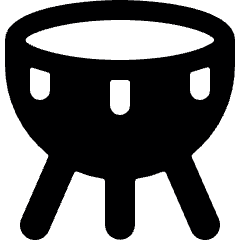 Instrument Dholak 1 Icon from Ultimate Bold Set