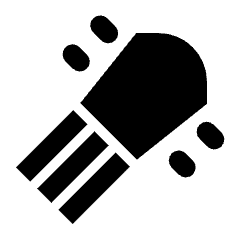 Instrument Guitar Head Icon from Nova Solid Set