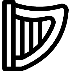 Instrument Harp Icon from Ultimate Regular Set