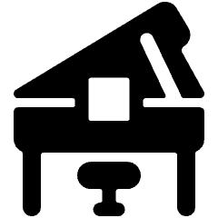 Instrument Piano Icon from Ultimate Bold Set