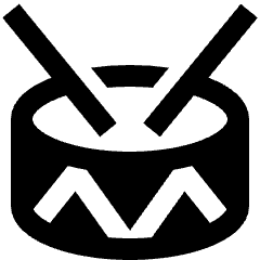 Instrument Snare Drum Icon from Nova Solid Set