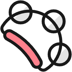 Instrument Tambourine Icon from Ultimate Colors Set