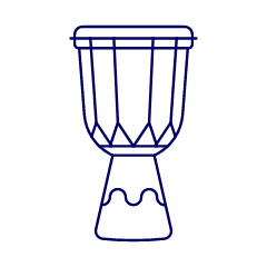 Instruments Drum 2 Illustration from UX Line Set