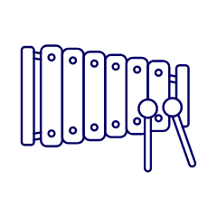 Instruments Mallets 1 Illustration from UX Line Set