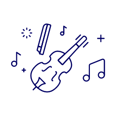 Instruments Violin Illustration from UX Line Set