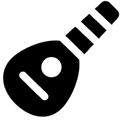 Lute Icon from Ultimate Bold Set