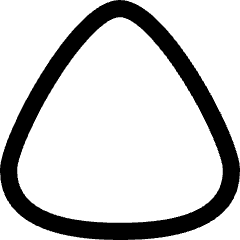 Guitar Pick Icon from Flex Line Set