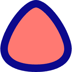 Guitar Pick Icon from Sharp Pop Set
