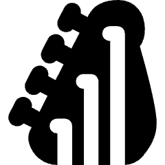 Guitar Strings Icon from Flex Solid Set