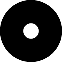 Music Disc Icon from Micro Solid Set