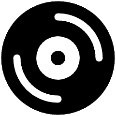 Music Disc Icon from Plump Solid Set