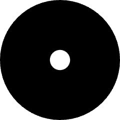 Music Disc Icon from Sharp Solid Set