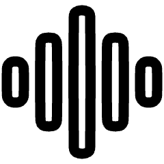 Music Equalizer 1 Icon from Plump Line Set