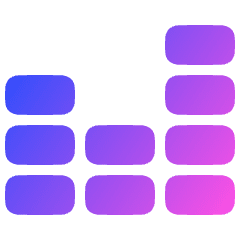 Music Equalizer 2 Icon from Plump Gradient Set