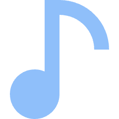 Music Note 1 Icon from Sharp Flat Set