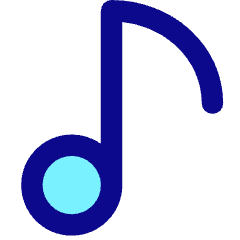 Music Note 1 Icon from Core Pop Set