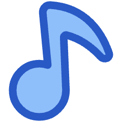 Music Note 1 Icon from Plump Duo Set