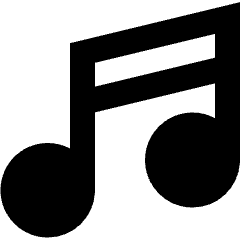 Music Note 2 Icon from Sharp Remix Set