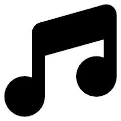 Music Note 2 Icon from Core Solid Set