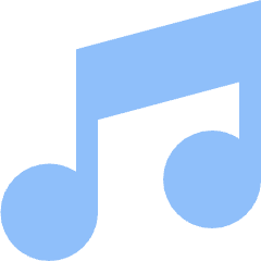 Music Note 2 Icon from Sharp Flat Set