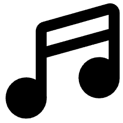 Music Note 2 Icon from Core Remix Set