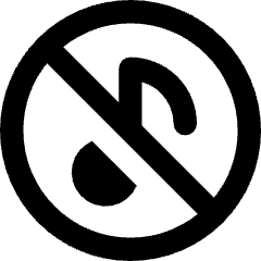 Music Note Circle Off Icon from Core Remix Set