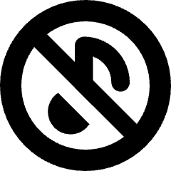 Music Note Circle Off Icon from Core Solid Set