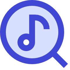 Music Search Icon from Sharp Duo Set