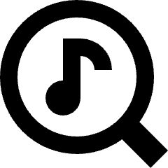 Music Search Icon from Sharp Remix Set