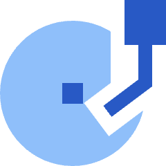 Record Player Icon from Sharp Flat Set