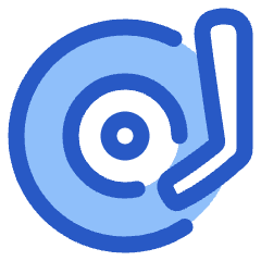 Record Player Icon from Plump Duo Set